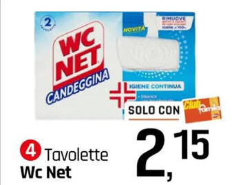 Famila Superstore Tavolette Wc Net offerta