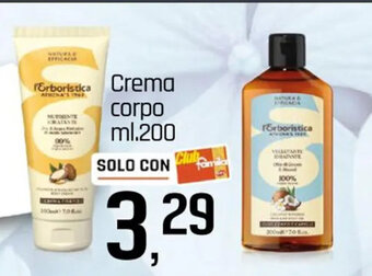 Famila Superstore Crema corpo ml. 200 offerta