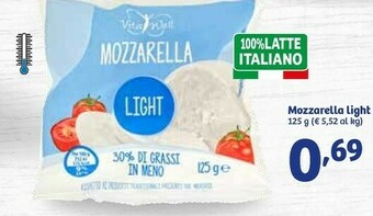 In'S Mercato Vita Well - Mozzarella Light offerta