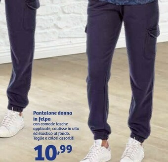 In'S Mercato In's Mercato Pantalone Donna In Felpa offerta