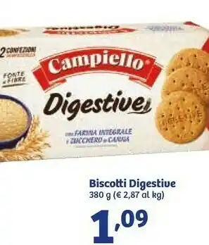 In'S Mercato Campiello Biscotti Digestive offerta