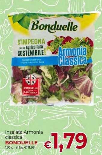 Supermercati Nonna Isa Insalata Armonia classica BONDUELLE 150 g offerta
