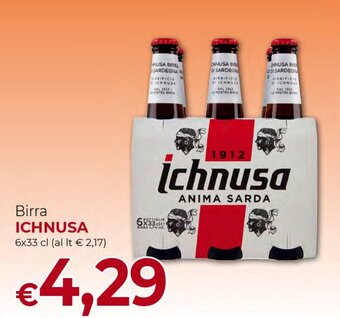 Supermercati Nonna Isa Birra ICHNUSA 6x33 cl offerta