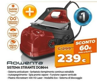Expert Rowenta Sistema Stirante DG8644 offerta