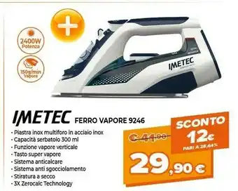 Expert Imetec Ferro Vapore 9246 offerta