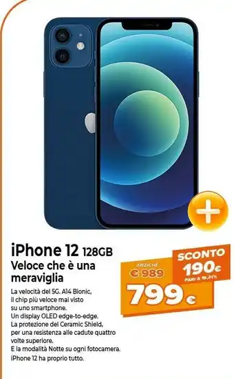 Expert Apple IPhone 12 128GB - Blu offerta