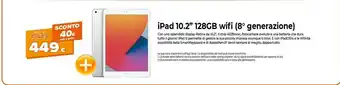 Expert Apple IPad 10.2" (ottava Gen.) Wi-Fi 128GB - Argento offerta