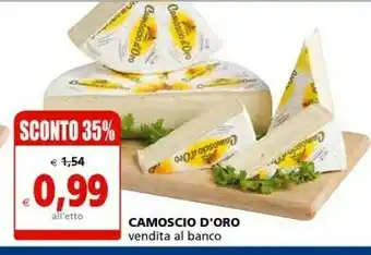 Il Gigante Camoscio d'Oro Formaggio offerta
