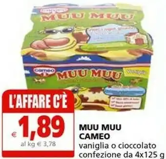 Il Gigante Cameo Muu Muu Vaniglia 500 G(ml) offerta