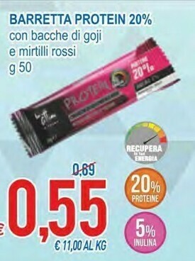 MD Discount Un Attimo In Forma Barretta Protein 20% offerta