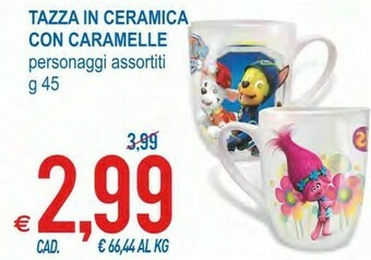 MD Discount Tazza In Ceramica Con Caramelle offerta