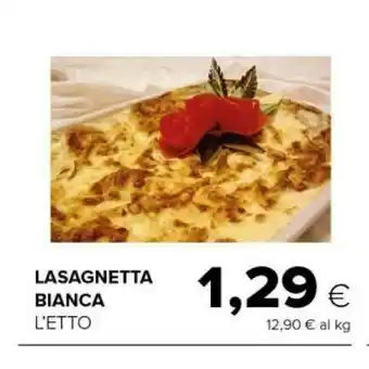 Tigre Tigre Amico Lasagnetta Bianca offerta