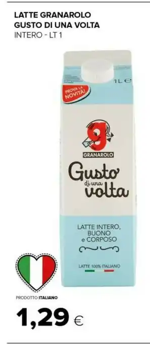 Tigre Granarolo Latte Gusto Di Una Volta offerta