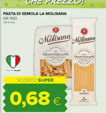 Tigre La Molisana - Penne 500 G(ml) offerta