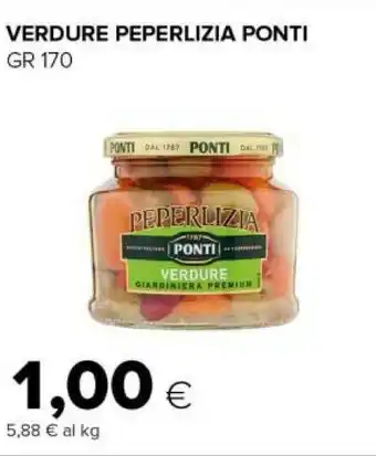 Tigre Ponti Peperlizia Verdure offerta