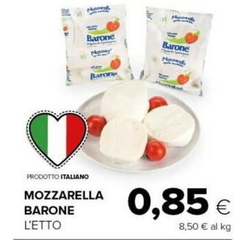 Tigre Barone Mozzarella offerta
