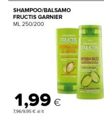 Tigre Garnier Fructis 3600541966062 Shampoo Per Capelli Donna 250 Ml offerta