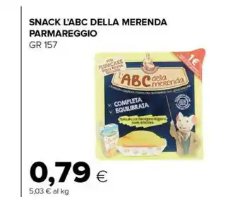 Tigre Parmareggio L'ABC Della Merenda Con Snack offerta