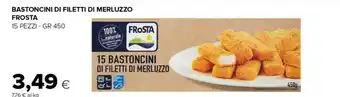 Tigre Frosta - 15 Bastoncini Di Filetti Di Merluzzo 450 G(ml) offerta