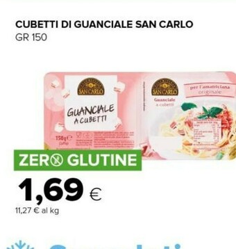 Tigre San Carlo Cubetti Di Guanciale offerta