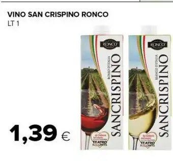 Tigre San crispino Vino Ronco offerta