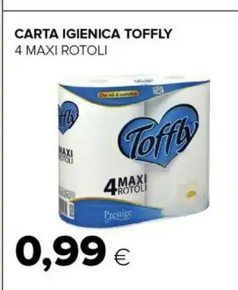 Tigre Toffly Carta Igienica 4 Maxi Rotoli offerta