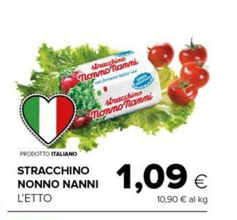 Tigre Nonno Nanni Stracchino offerta