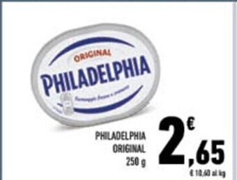 Conad City PHILADELPHIA ORIGINAL 250 g offerta