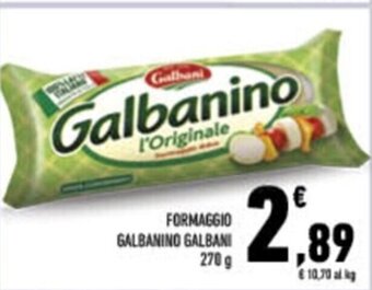 Conad City FORMAGGIO GALBANINO GALBANI 270 g offerta