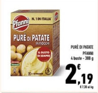 PURE DI PATATE PFANNI 4 buste-300 g