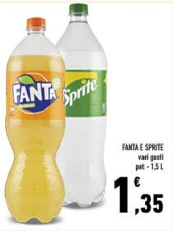 FANTA E SPRITE vari gusti pet-1.5L