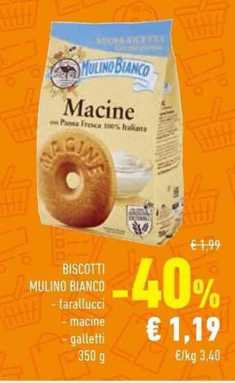 Conad BISCOTTI MULINO BIANCO 350 g offerta