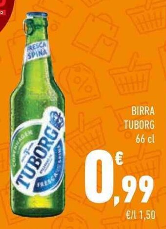 Conad BIRRA TUBORG 66 cl offerta