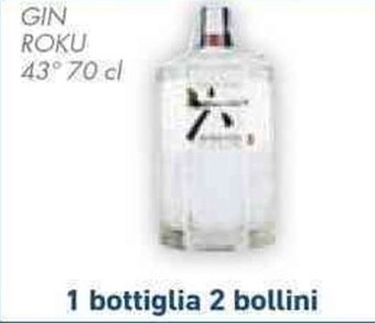 Conad GIN ROKU 70 cl offerta