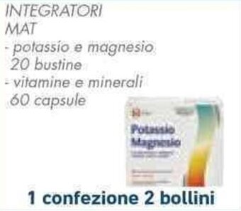 Conad INTEGRATORI MAT 60 capsule offerta