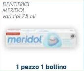 Conad DENTIFRICI MERIDOL vari tipi 75 ml offerta