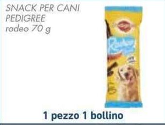 Conad SNACK PER CANI PEDIGREE rodeo 70 g offerta