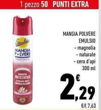 Conad MANGIA PLVERE EMULSIO 300 ml offerta