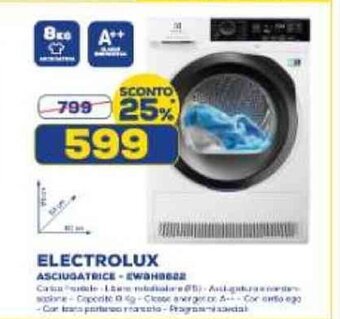 Euronics Electrolux Asciugatrice offerta