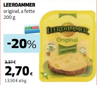 Coop LEERDAMMER original, a fette 200 g offerta