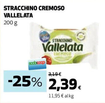 Coop STRACCHINO CREMOSO VALLELATA 200 g offerta