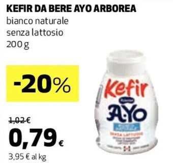 Coop KEFIR DA BERE AYO ARBOREA 200 g offerta