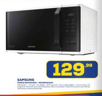 Euronics SAMSUNG Forno Microonde offerta