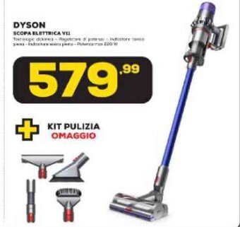 Euronics Dyson Scopa elettrica offerta