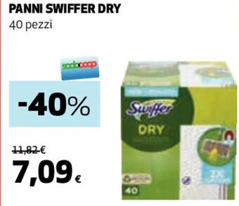 Coop PANNI SWIFFER DRY 40 pezzi offerta