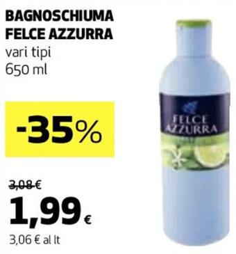 BAGNOSCHIUMA FELCE AZZURRA vari tipi 650 ml