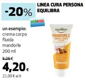 Coop LINEA CURA PERSONA EQUILIBRA 200 ml offerta