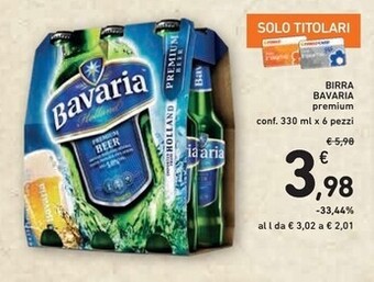 Spazio Conad Bavaria birra offerta