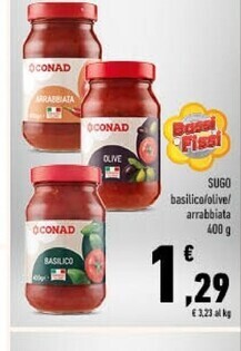 Conad Conad sugo offerta