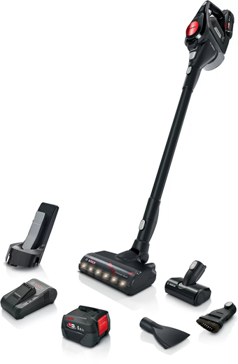 Sinergy Bosch serie 8 bcs82pwr25 aspirapolvere senza filo nero, rosso senza sacchetto offerta